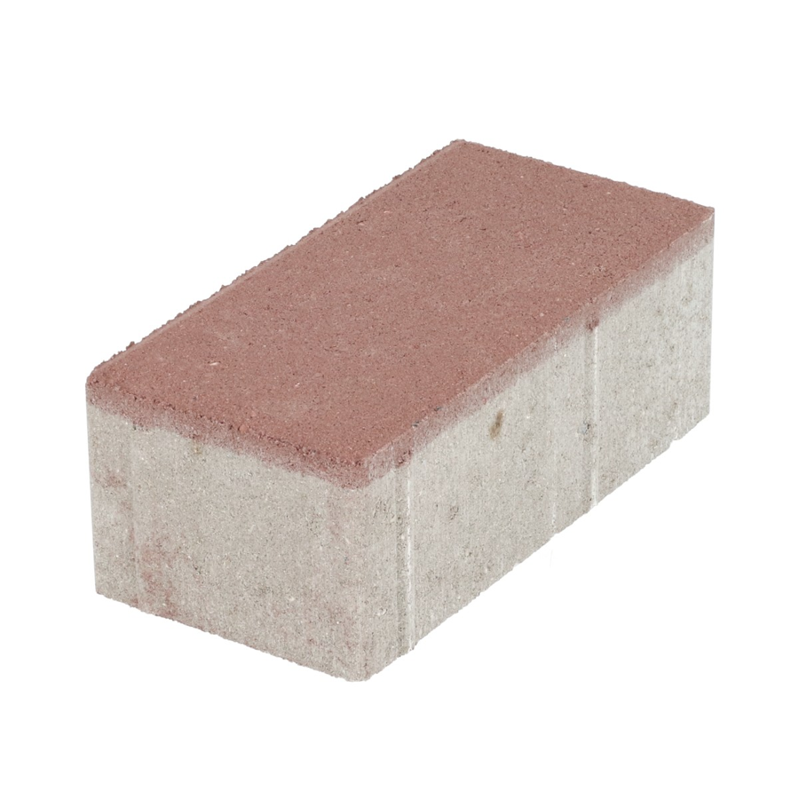 Betonstraatsteen met een natuursteenlook, rechthoekig van vorm, met een licht ruwe textuur. De afbeelding toont de steen in een neutrale belichting, geschikt voor gebruik in bestrating.