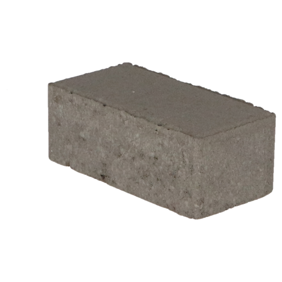 Betonstraatsteen met een natuursteenlook, rechthoekig van vorm, met een licht ruwe textuur. De afbeelding toont de steen in een neutrale belichting, geschikt voor gebruik in bestrating.